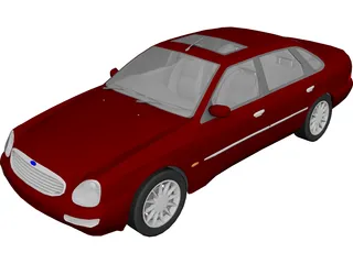 Ford Scorpio (1995) 3D Model