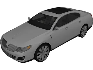 Lincoln MKS (2009) 3D Model