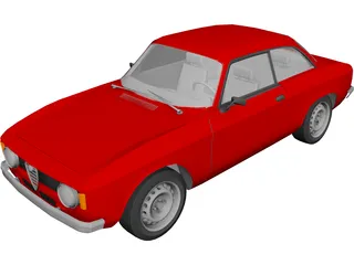 Alfa Romeo Giulia Sprint GTA 3D Model