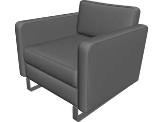 Armchair 3D Model