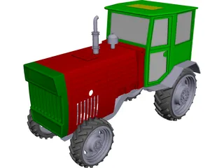 Tractor 3D Model