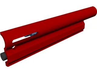 Spyder Paintball Gun Guts CAD 3D Model