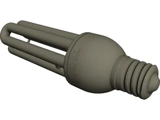 Lightbulb CAD 3D Model