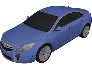 Opel Insignia (2009) 3D Model