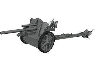 Light Field Howitzer 3D Model