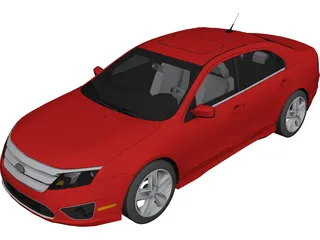 Ford Fusion (2010) 3D Model