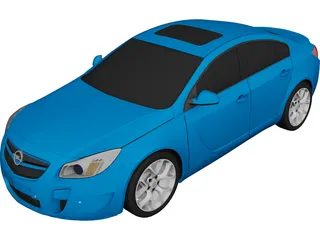 Opel Insignia OPC 3D Model