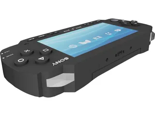 Sony Playstation Portable (PSP) 3D Model