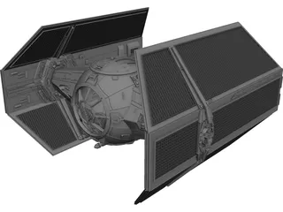 Star Wars Tie Fighter 3D Model