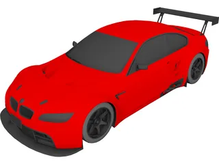 BMW M3 GT2 3D Model