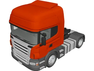 Scania P380 3D Model