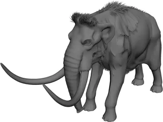 Mammoth 3D Model 3D Preview