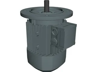 MOTOR GR 80 1CV B14 CAD 3D Model