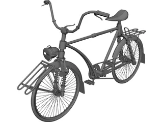 Bike 3D Model 3D Preview