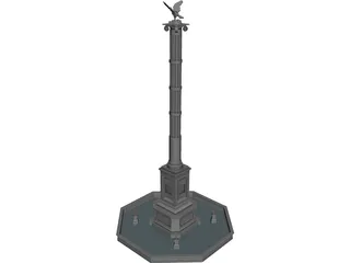 Eagle Monument 3D Model