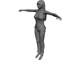 Female 3D Model