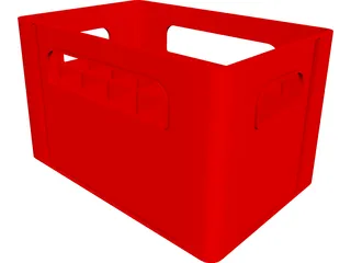 Crate CAD 3D Model