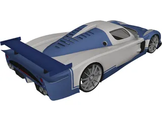 Maserati MC12 3D Model