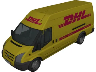 Ford Transit Jumbo 3D Model