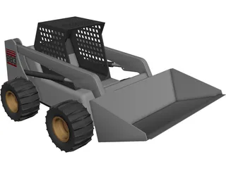 Bobcat 883 CAD 3D Model