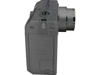 Sony Cyber-shot DSC P150 Camera 3D Model