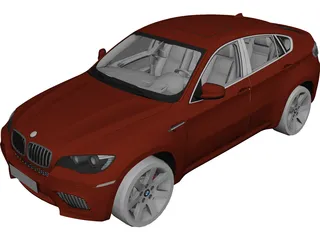 BMW X6M 3D Model