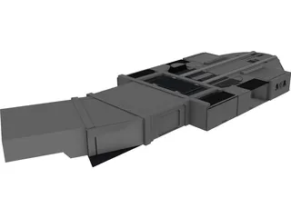 Star Wars ISD Bridge 3D Model