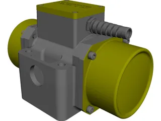 Brecon Electric Motor CAD 3D Model
