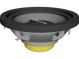 Pioneer Speaker 3D Model 3D Preview