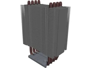 Xigmatek HDT-SD964 Cooler CAD 3D Model