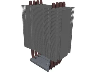 Xigmatek HDT-SD964 Cooler 3D Model