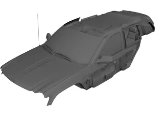 Interior Jeep Grand Cherokee 3D Model