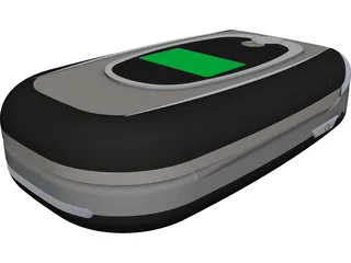 LG Celular Mobile Phone CAD 3D Model