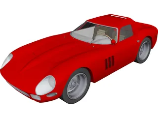 Ferrari GTO 3D Model