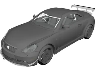 Toyota Soarer 430 (2002) 3D Model