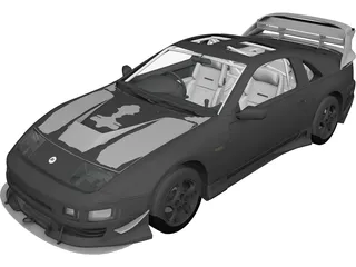 Nissan Fairlady ZvS TwinTurbo (1994) 3D Model