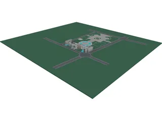 Central City Building 3D Model