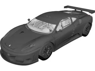 Ferrari F430 GT (2008) 3D Model