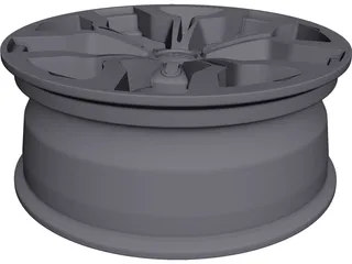 Wheel Audi R8 CAD 3D Model