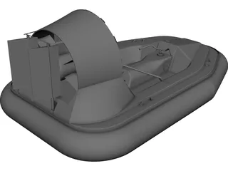 Hovercraft CAD 3D Model