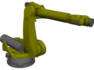 Kuka Robot KR210 CAD 3D Model