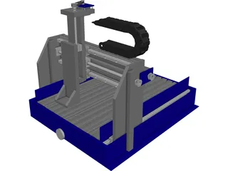 CNC Stepper 3D Model