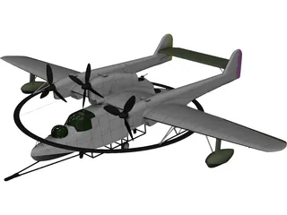 Blohm&Voss BV 138 MS 3D Model