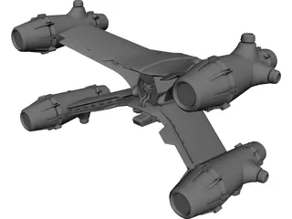 Babylon 5 Starfury 3D Model