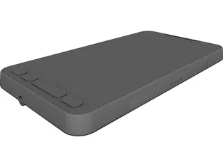HTC HD 2 Mobile Phone CAD 3D Model