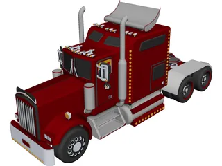 Truck CAD 3D Model