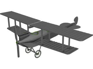 Aviatik 3D Model