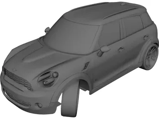 Mini Countryman 3D Model