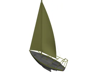 Tyler Seacracker 33 CAD 3D Model