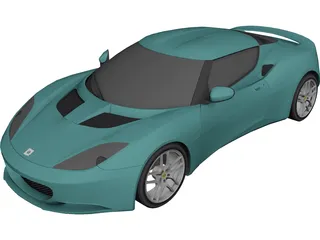 Lotus Evora 3D Model